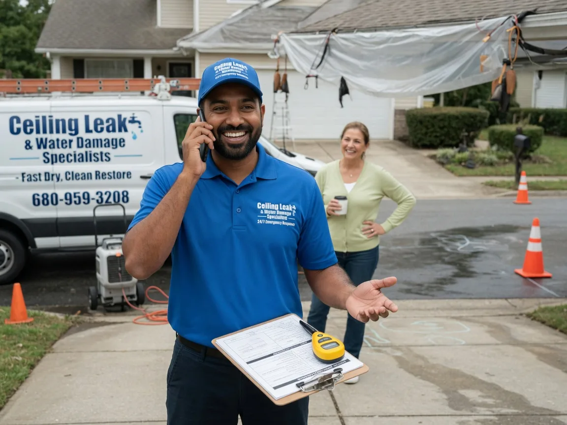 Ceiling Leak Cleanup Flushing, OH FAQs
